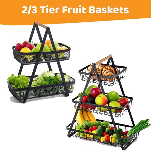Fruit basket handle holder - fruit,