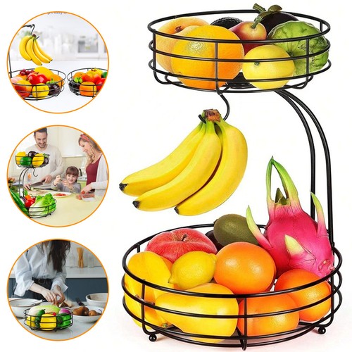 Tier fruit basket with - 2,