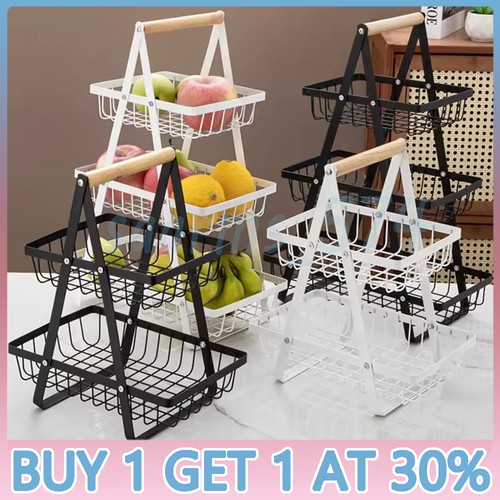 Tier fruit storage basket - storage,