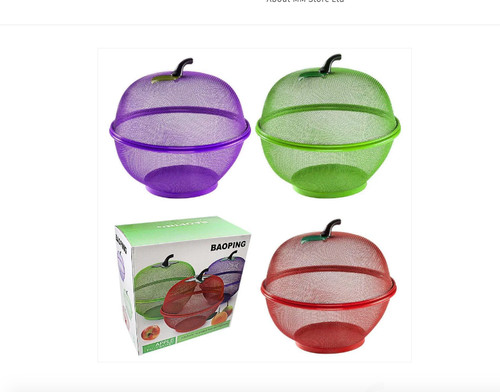 Apple fruit vegetable bowl - &,