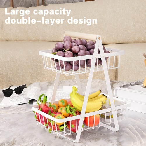 Tier fruit basket handle - fruit,