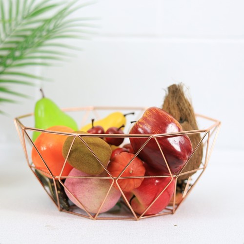 Fruit vegetable holder copper - vegetable,