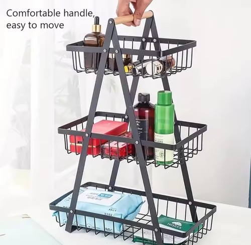 3tier metal fruit basket - ,