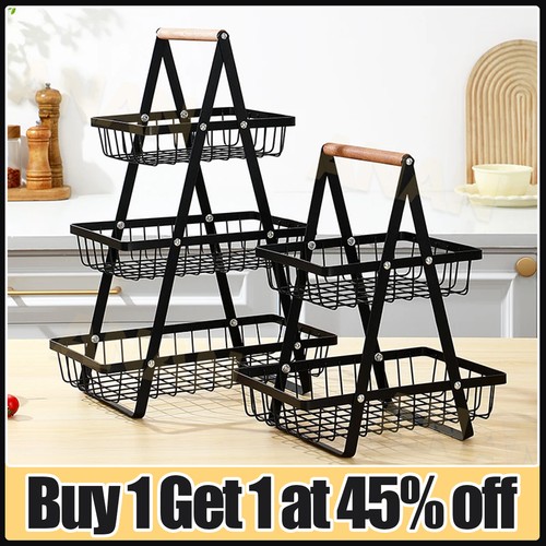 Tier fruit storage basket - tier,