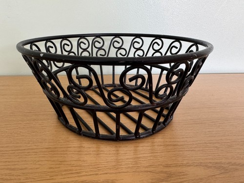 Metal fruit basket 23cm - fruit,