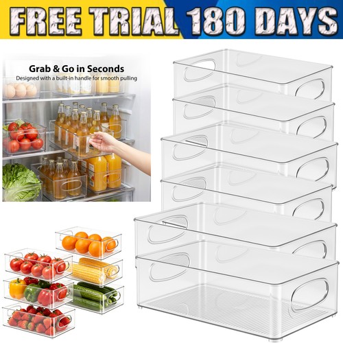 Pack clear fridge organiser - pack,