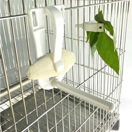 Bird cage food holder - food,