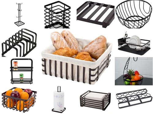 Dish drainer utensil holder - dish,
