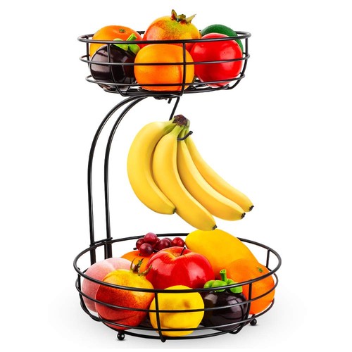 Large fruit bowl holder with - large,