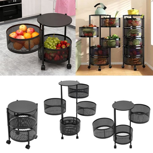 Kitchen rotating trolley shelf - trolley,