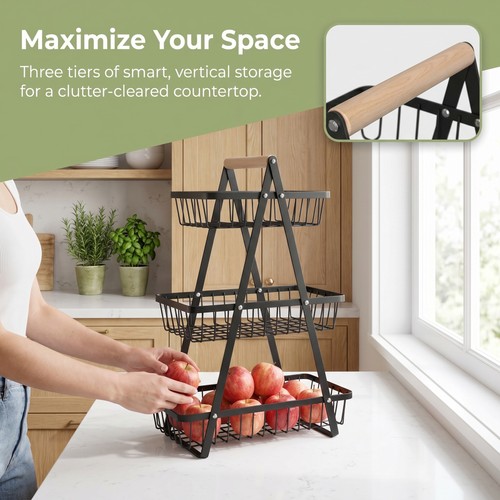 3tier fruit basket - 2/3tier,