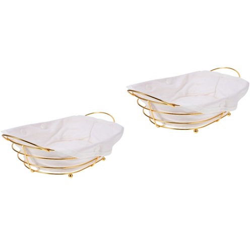2pcs portable iron wire basket - portable,