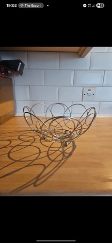 Fruit basket handle holder - fruit,