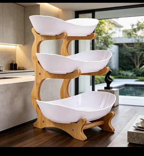 Tier freestanding fruit - 3-tier,